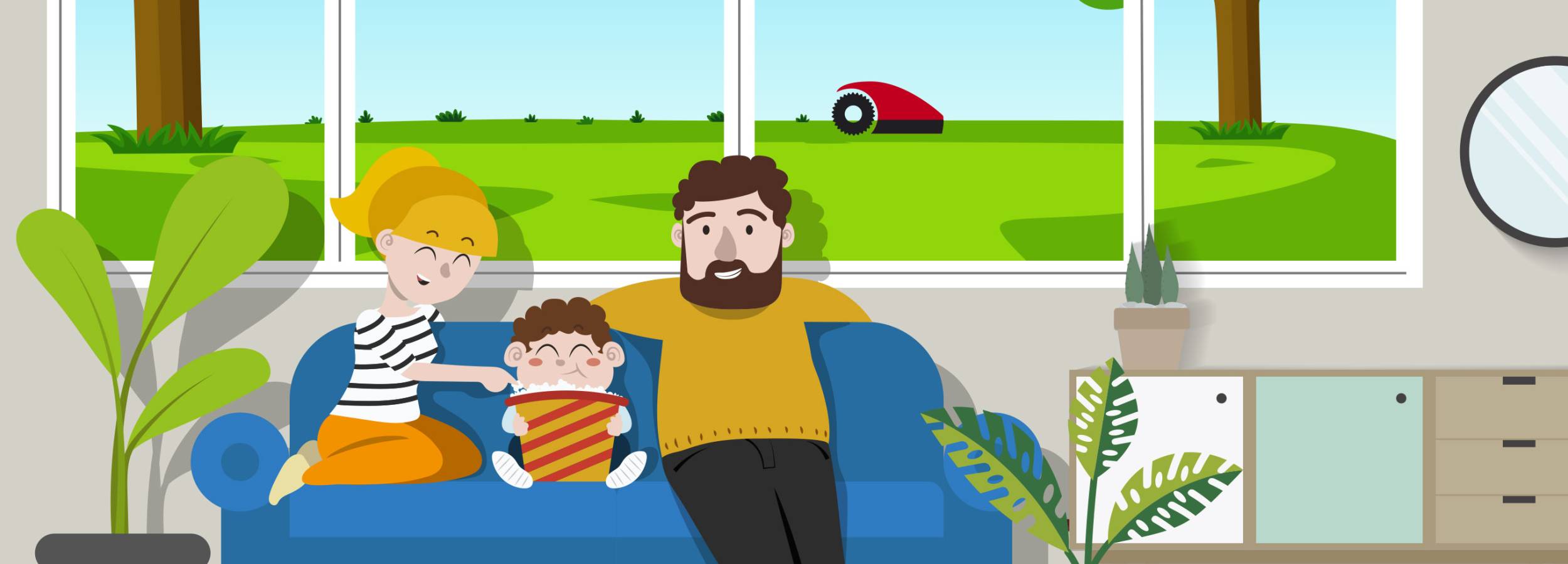 futuro-semplice-famiglia-robot-rasaerba